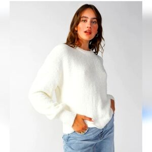 H&M plush chenille sweater